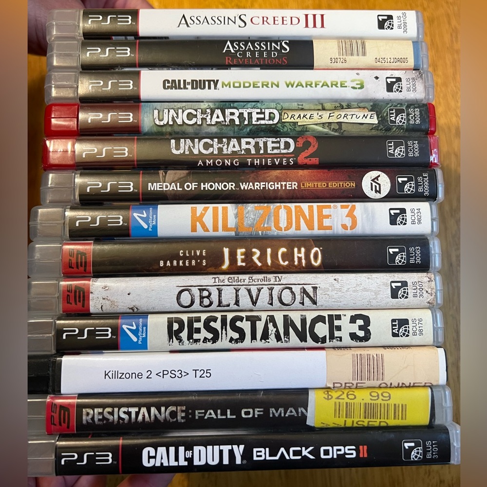 PS3 bundle games